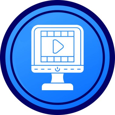 bilgisayar simgesi vektör illüstrasyonu