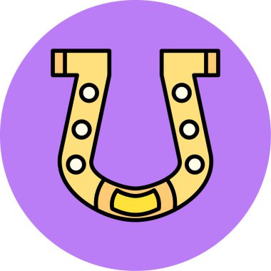 At nalı simgesi, anahat stili