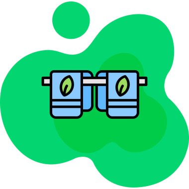 Su damlası. vektör illüstrasyonu