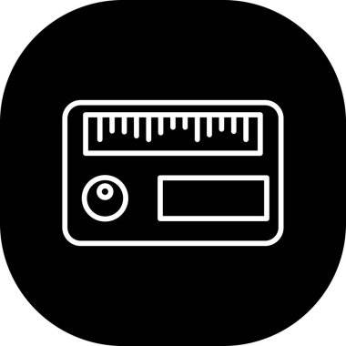 Modern b 'nin vektör illüstrasyonu eksik simgesi