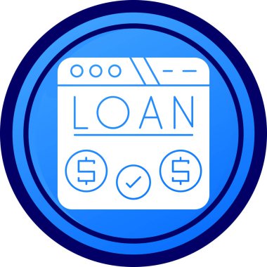 Krean simgesi vektör illüstrasyonu