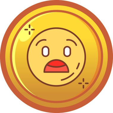 Sonbahar tarzında emoji yüz ifadeleri