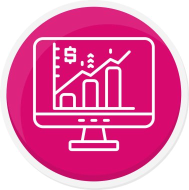 iş simgesi vektör illüstrasyonu