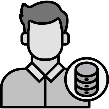 Veri Merkezi simgesini, vektör çizim