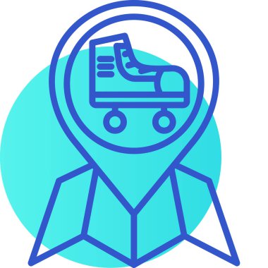 Alışveriş ikonu. vektör illüstrasyonu