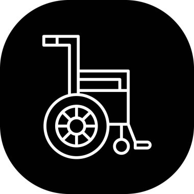 Kişisel kullanımın illüstrasyon vektör simgesi...