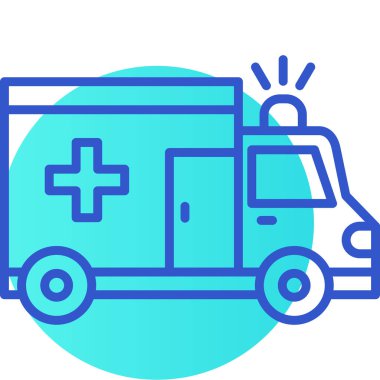 araba simgesi vektör illüstrasyonu