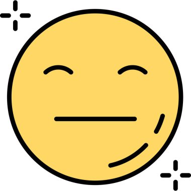 emoji. Web simgesi basit illüstrasyon