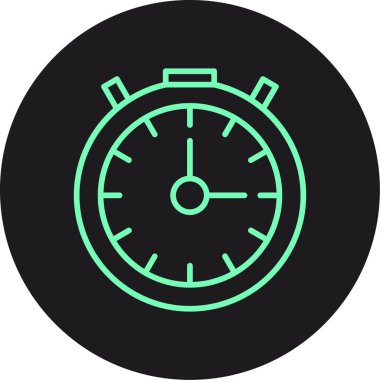 vektör durdurma simgesi illüstrasyonu