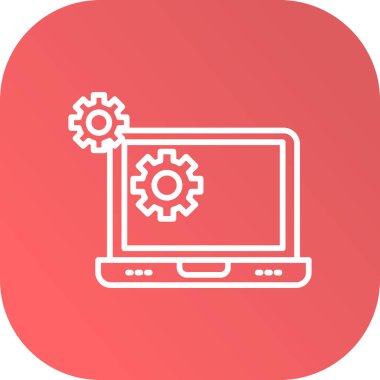 Vektör ayarı Simge illüstrasyonu