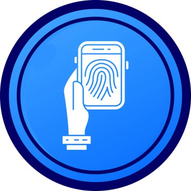 Cep telefonu simgesinin vektör illüstrasyonu