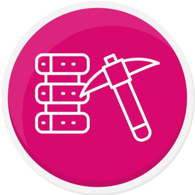 Modern simgenin vektör illüstrasyonu