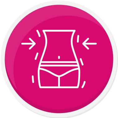 Şort. Web simgesi basit illüstrasyon