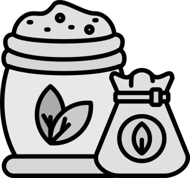 süt kavanozu simgesi basit vektör. yiyecek