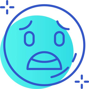 Emoji. Web simgesi basit tasarım