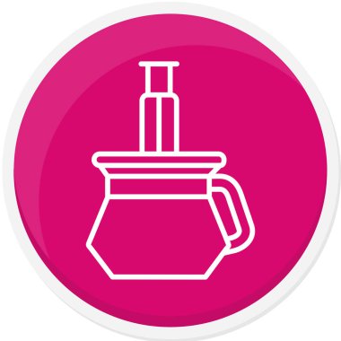 blender. Web simgesi basit illüstrasyon