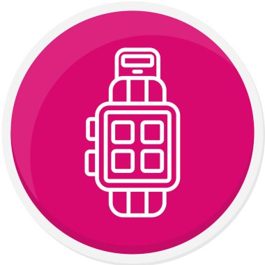 Akıllı izle kutsal kişilerin resmi, vektör çizim