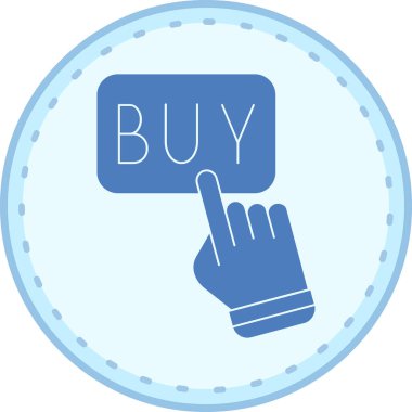 Al. Web simgesi basit illüstrasyon