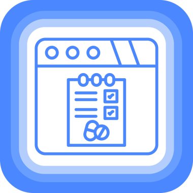 Video kamera. Web simgesi basit illüstrasyon