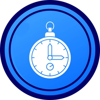 Bir pusula simgesinin vektör illüstrasyonu