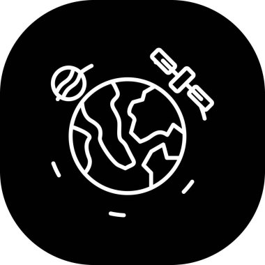 toprak simgesi vektör illüstrasyonu