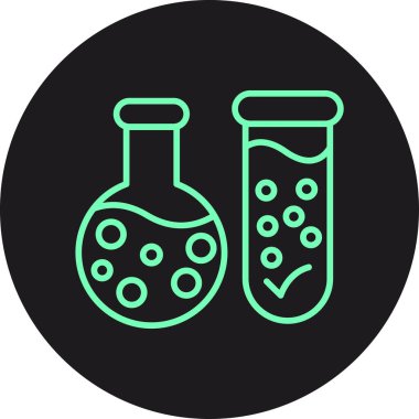 şeffaf arkaplanda izole edilmiş modaya uygun düz biçimdeki şişe simgesi.