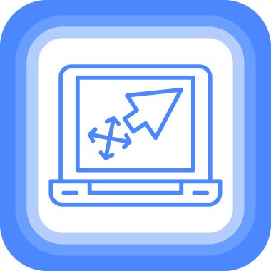 Seo simgesinin vektör illüstrasyonu