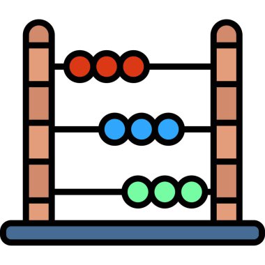 acus vektör renk illüstrasyonu