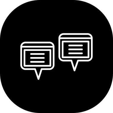 Beyaz arkaplanda vektör simgesi izole edildi