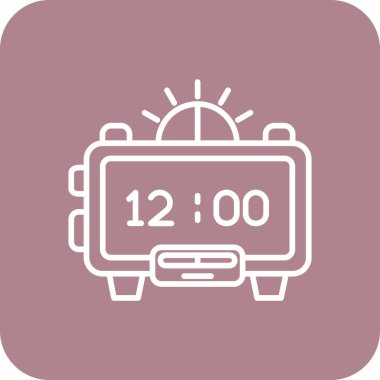 Takvim simgesi vektör illüstrasyonu