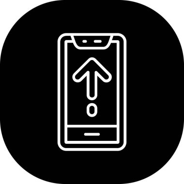 Simgeyi yükselt, vektör illüstrasyonu basit tasarım