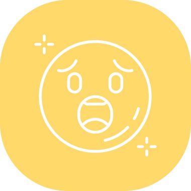 emoji. Web simgesi basit illüstrasyon