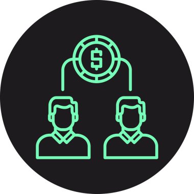 vektör iş kadını simgesi