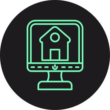 Vektör Ev simgesi illüstrasyonu