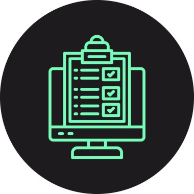 Vektör belgesi Simge illüstrasyonu