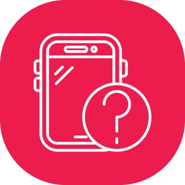 - Telefon. Web simgesi basit tasarım