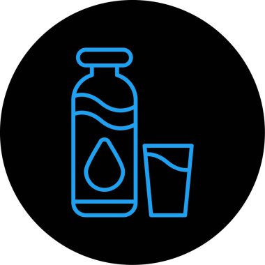 Modern simgenin vektör illüstrasyonu