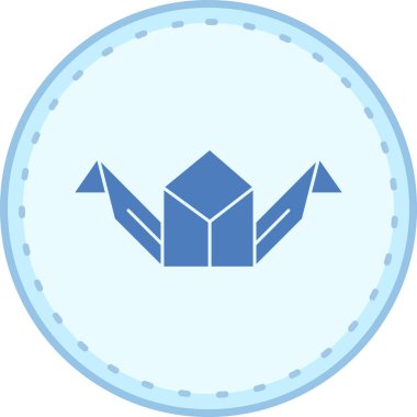 Modern bir simgenin vektör illüstrasyonu