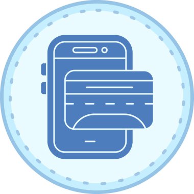 - Telefon. Web simgesi basit illüstrasyon