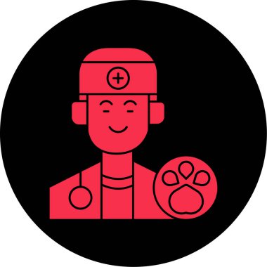 Doktor Simge vektör illüstrasyonu