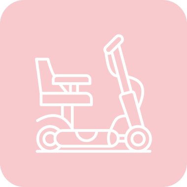 Modern b 'nin vektör çizimi hastanenin ikonundan yoksun