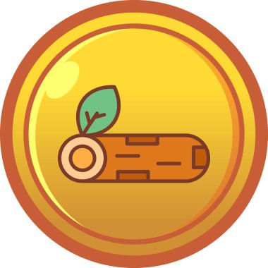 Bitki büyüme ikonu vektör illüstrasyonu