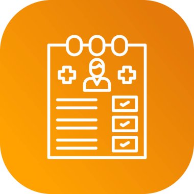 Tıbbi ikon, vektör çizimi. dizayn