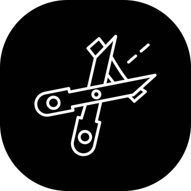 Scissors  icon, vector illustration simple design