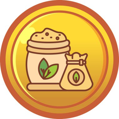 Kahve makinesi. Web simgesi basit illüstrasyon