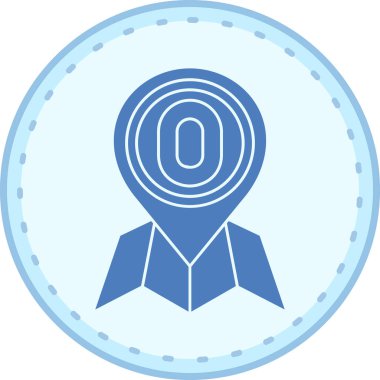 Modern eğitim ikonunun vektör illüstrasyonu