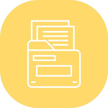 Dizin web simgesi basit illüstrasyon