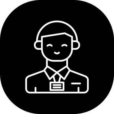 avatar simgesi soyut arkaplan grubunda izole