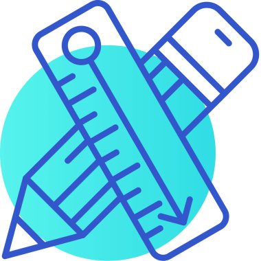 Pusula. Web simgesi basit illüstrasyon