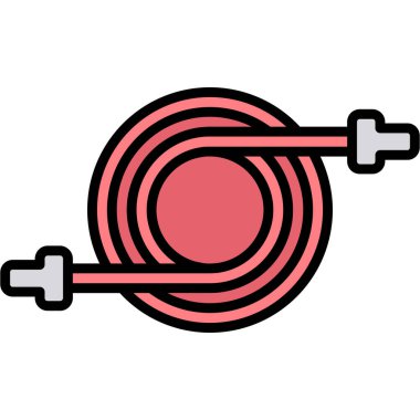 Modern bir simgenin vektör illüstrasyonu